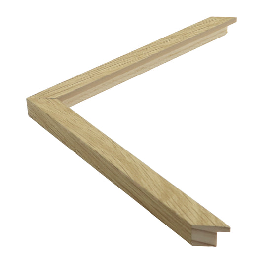 Meşe Dokulu Ahşap Çerçeve