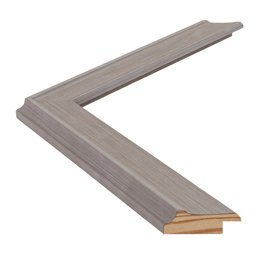 Açık Gri Eskitilmiş Ahşap Çerçeve