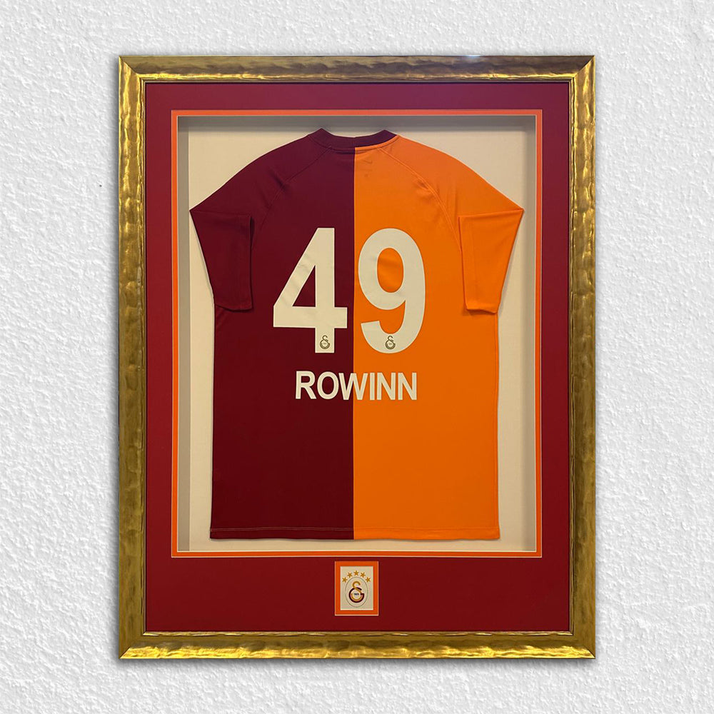 Altın Eskitme Ahşap Çerçeve