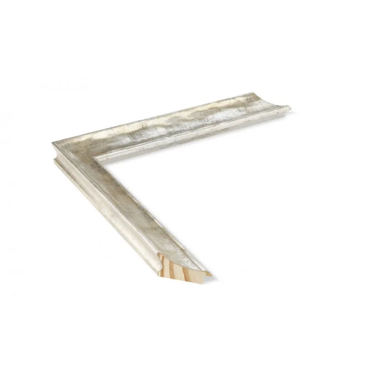 Antik Gümüş Renkli Ahşap Çerçeve