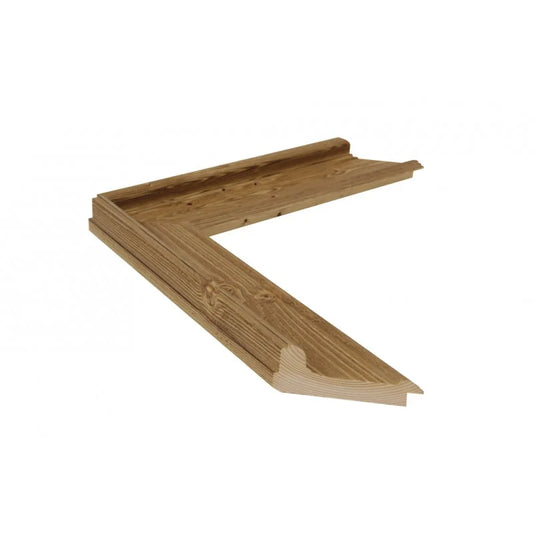 Meşe Görünümlü Cilalı Ahşap Çerçeve