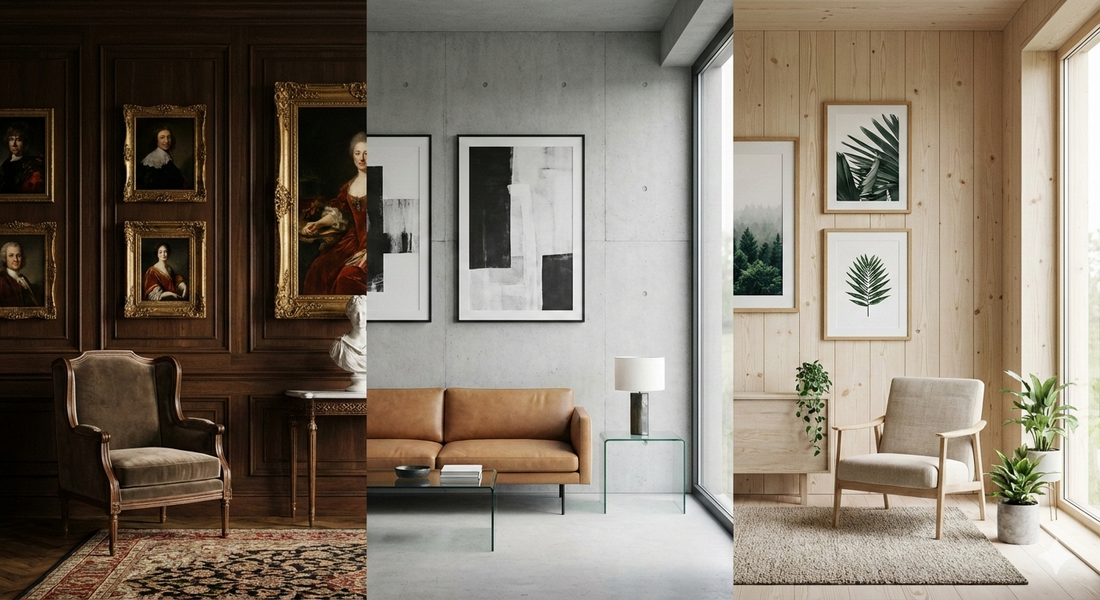 Klasik – Modern – İskandinav Dekorasyon İçin Çerçeve Önerileri