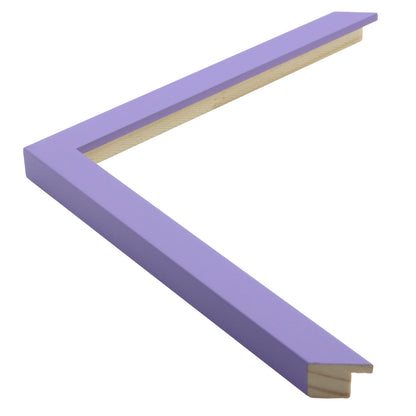 Menekşe Dokulu Ahşap Çerçeve