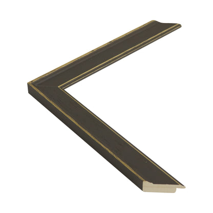 Gri / Doğal Desenli Ahşap Çerçeve