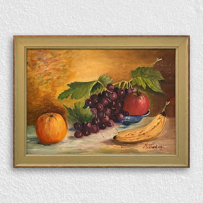 Açık Yeşil / Ceviz Desenli Ahşap Çerçeve