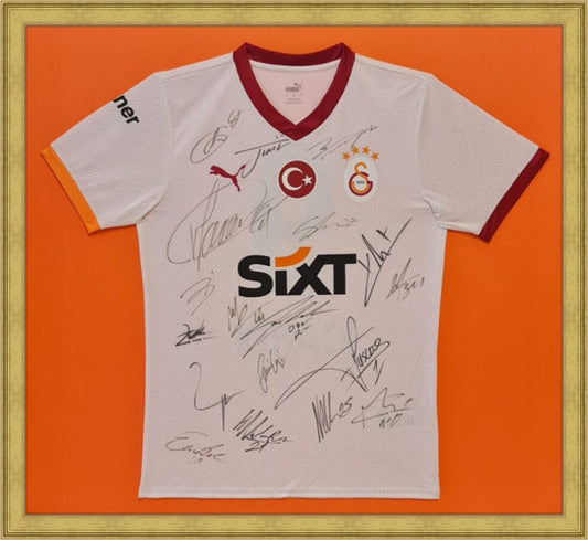 Özel Tasarım Forma Çerçevesi – Sarı / Kırmızı - Sade Açık Kol