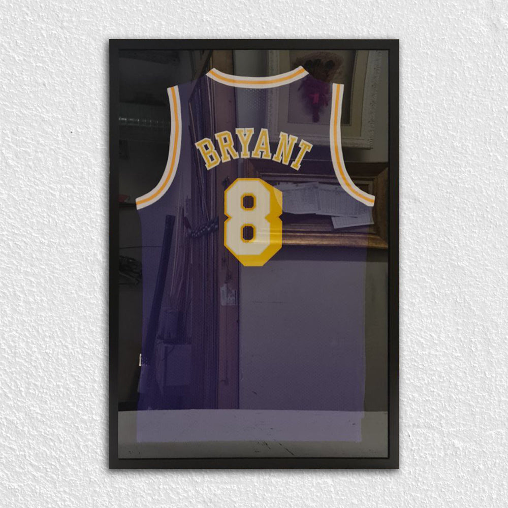 Mat Siyah Vernik Kaplamalı Ahşap Çerçeve