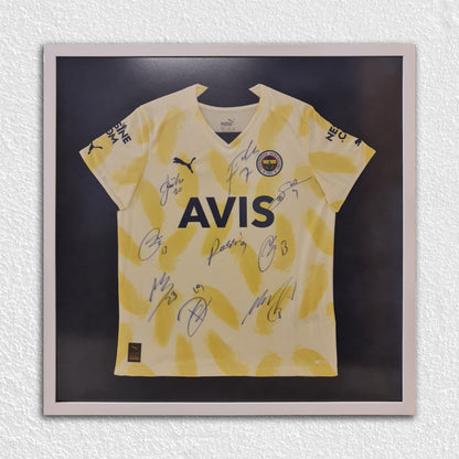 Mat Beyaz Vernik Kaplamalı Ahşap Çerçeve