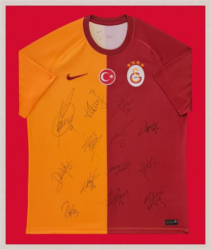 Kişiye Özel Forma Çerçeveleme – Özelleştirilebilir Ahşap Çerçeve ve Paspartu - Sarı / Kırmızı