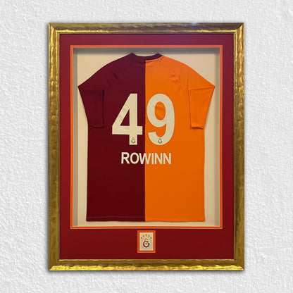 Altın Eskitme Ahşap Çerçeve