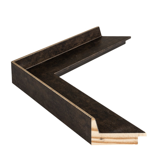 Kahverengi Ahşap Çerçeve - Altın Kenarlı