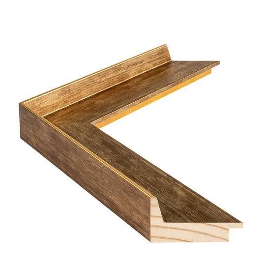 Altın Ahşap Çerçeve - Gül Altın