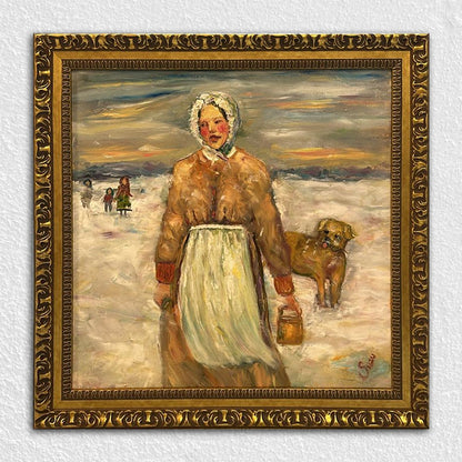 Altın Klasik Desenli Ahşap Çerçeve