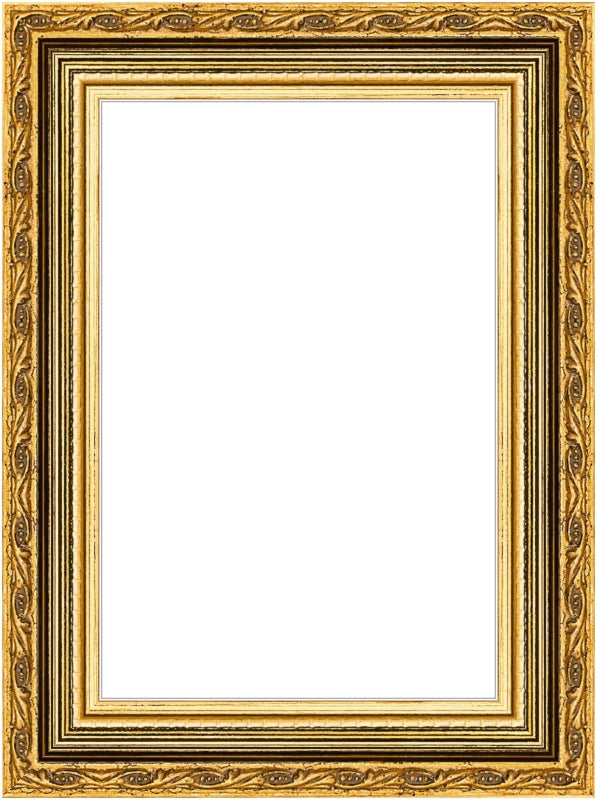 Altın Klasik Ahşap Fotoğraf Çerçevesi – Masaüstü & Duvar Tipi (25 mm)