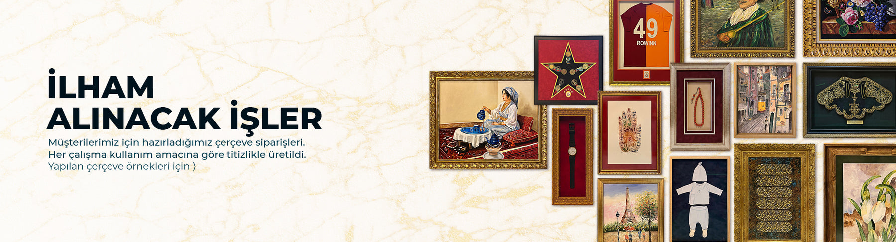 İlham alınacak yapılan işler