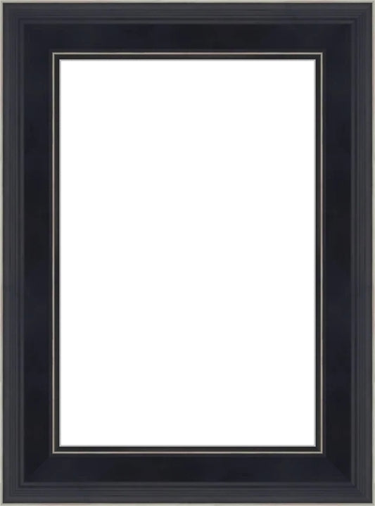 Siyah Klasik Ahşap Fotoğraf Çerçevesi – Masaüstü & Duvar Tipi (23 mm)