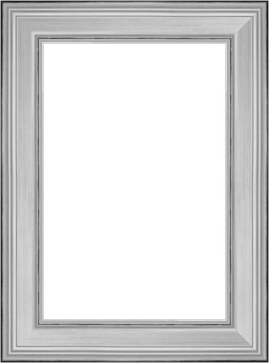 Açık Gri Klasik Ahşap Fotoğraf Çerçevesi – Masaüstü & Duvar Tipi (23 mm)