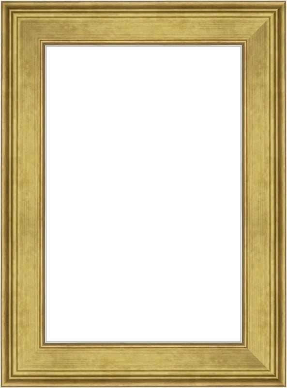 Altın Klasik Ahşap Fotoğraf Çerçevesi – Masaüstü & Duvar Tipi (23 mm)