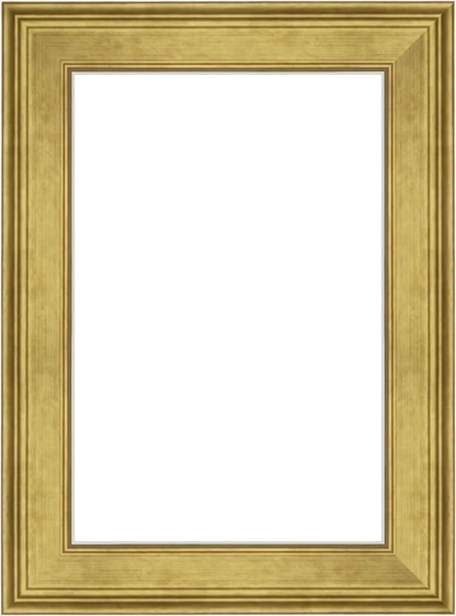 Altın Klasik Ahşap Fotoğraf Çerçevesi – Masaüstü & Duvar Tipi (23 mm)