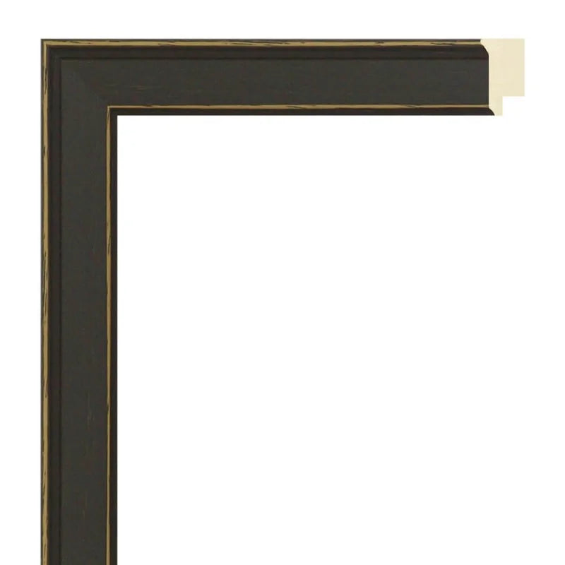 Gri / Doğal Desenli Ahşap Çerçeve