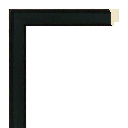 Siyah / Ceviz Desenli Ahşap Çerçeve