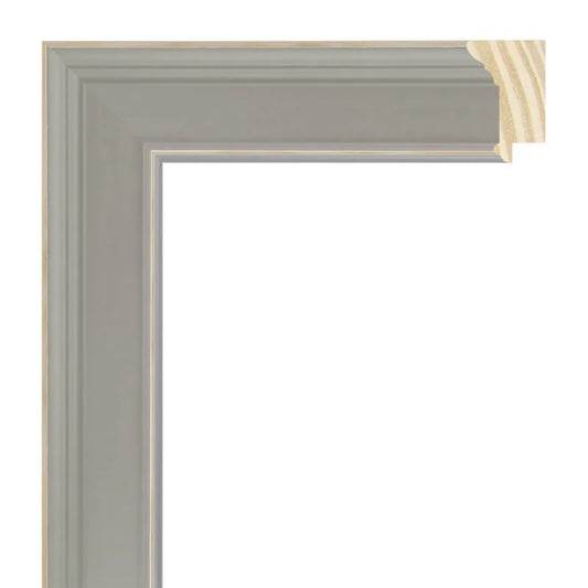 Gri Ahşap Çerçeve