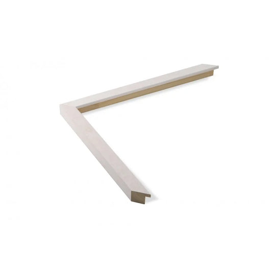 Beyaz Akçaağaç Görünümlü Ahşap Çerçeve