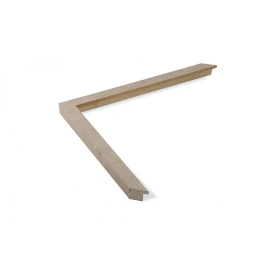 Meşe Renkli Eskitilmiş Ahşap Çerçeve