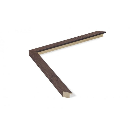 Ceviz Renkli Meşe Ahşap Çerçeve