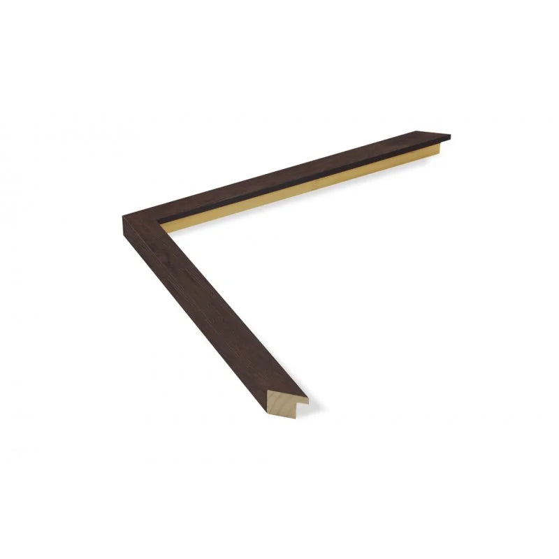 Koyu Ceviz Ahşap Çerçeve