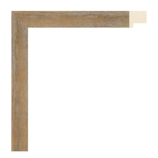 Altın Eskitmeli Ahşap Çerçeve