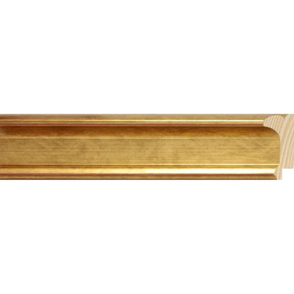 Gül Altın Renkli Ahşap Çerçeve - Kırmızı Zeminli