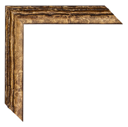 Kahverenkli Eskitilmiş Ahşap Çerçeve