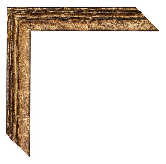 Kahverenkli Eskitilmiş Ahşap Çerçeve