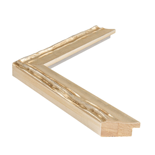 Gümüş Eskitilmiş Ahşap Çerçeve