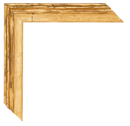 Altın Eskitilmiş Ahşap Çerçeve
