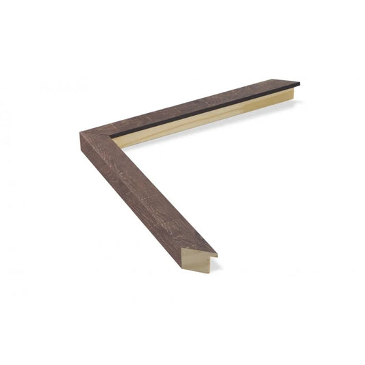 Ceviz / Meşe Eskitilmiş Ahşap Çerçeve