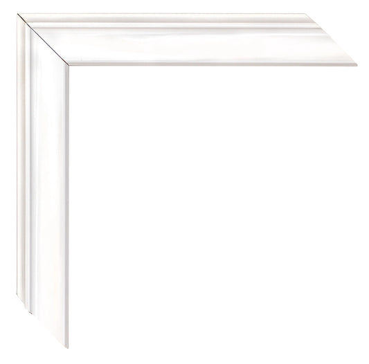 Beyaz Dekoratif Ahşap Çerçeve