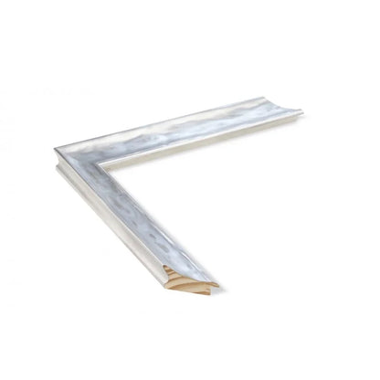 Modern Gümüş Ahşap Çerçeve