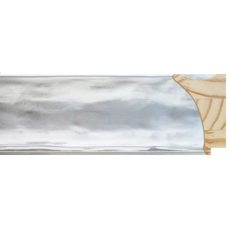 Gümüş Modern Ahşap Çerçeve