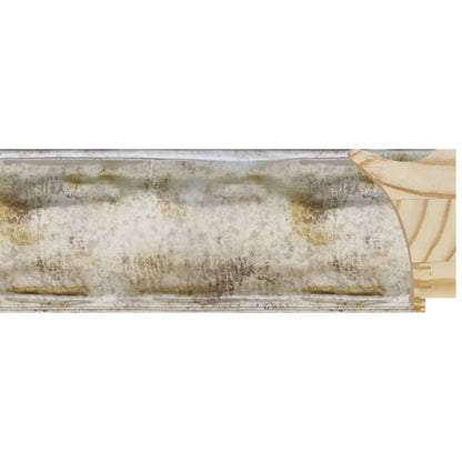 Gümüş Eskitilmiş Ahşap Çerçeve