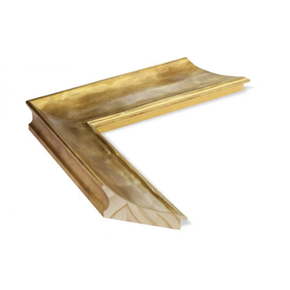 Altın Eskitilmiş Ahşap Çerçeve