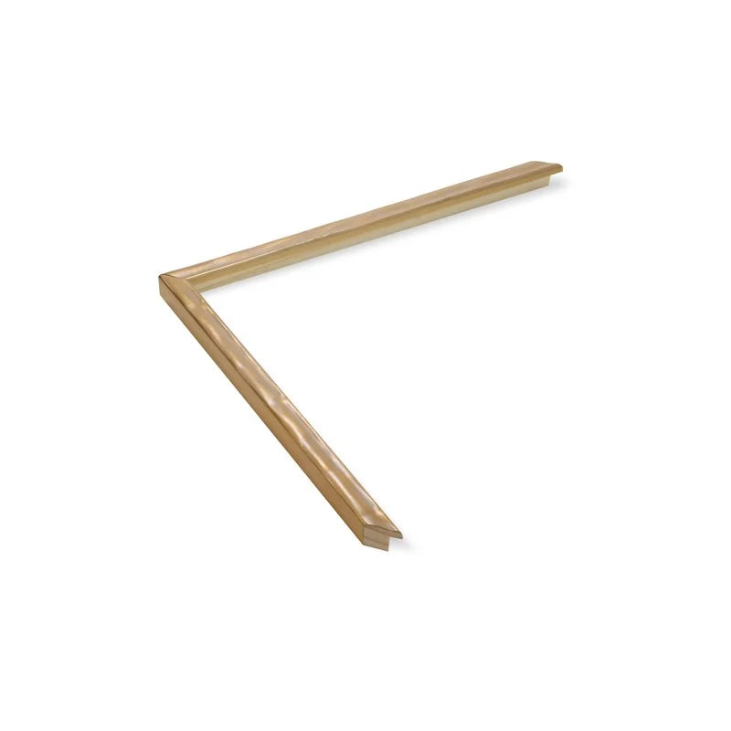 Altın Renkli Eskitilmiş Ahşap Çerçeve