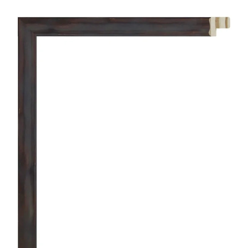 Bakır Renkli Eskitilmiş Ahşap Çerçeve