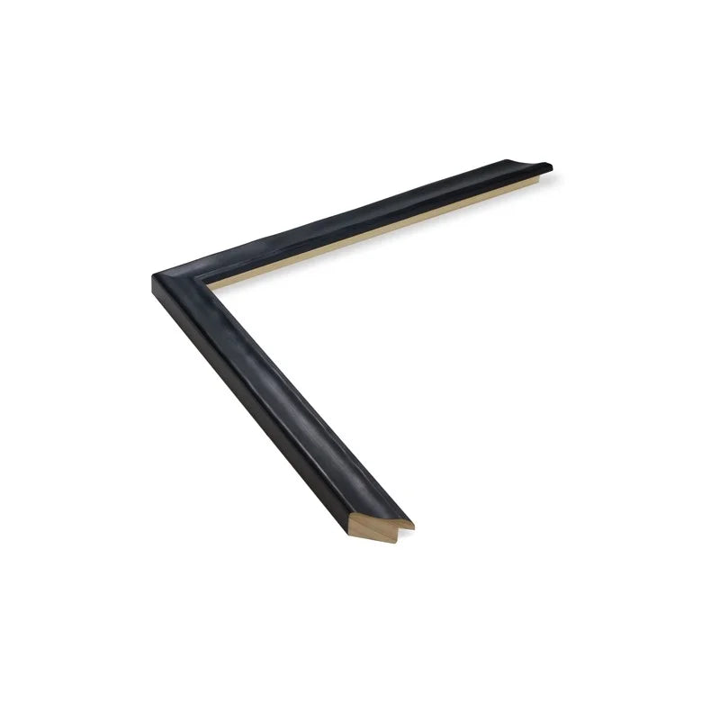 Mat Antrasit Eskitilmiş Ahşap Çerçeve