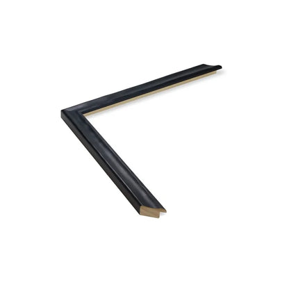 Mat Antrasit Eskitilmiş Ahşap Çerçeve