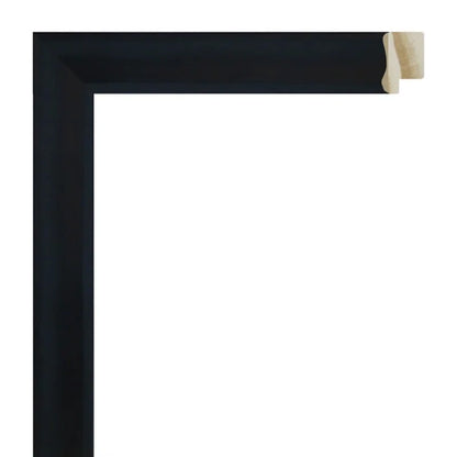 Mat Antrasit Eskitilmiş Ahşap Çerçeve