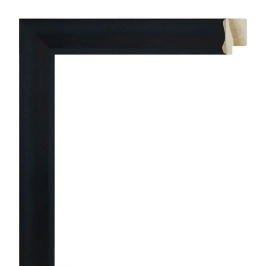 Mat Antrasit Eskitilmiş Ahşap Çerçeve