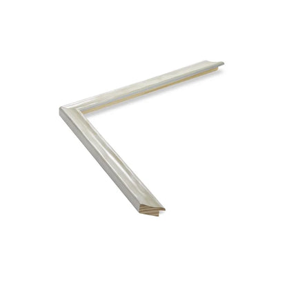 Gümüş Eskitilmiş Ahşap Çerçeve