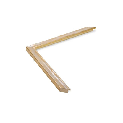 Altın Eskitilmiş Ahşap Çerçeve